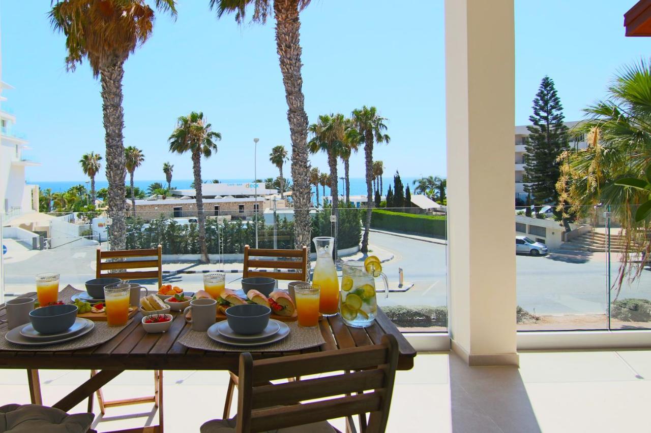 Phaedrus Living: Seaview Luxury Flat Limnaria 151 Apartment Paphos Bagian luar foto